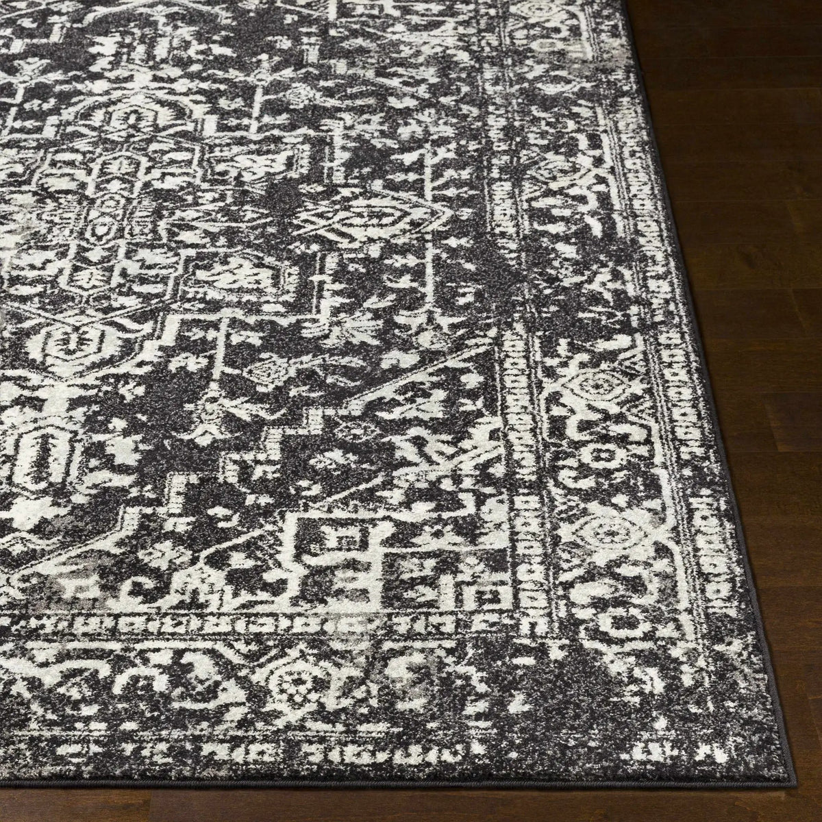 Rachel Black Area Rug, photo 5 of 14