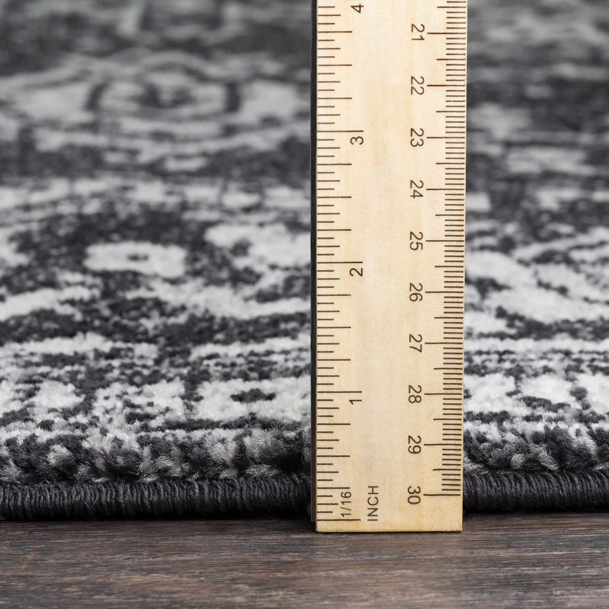 Rachel Black Area Rug, photo 9 of 14