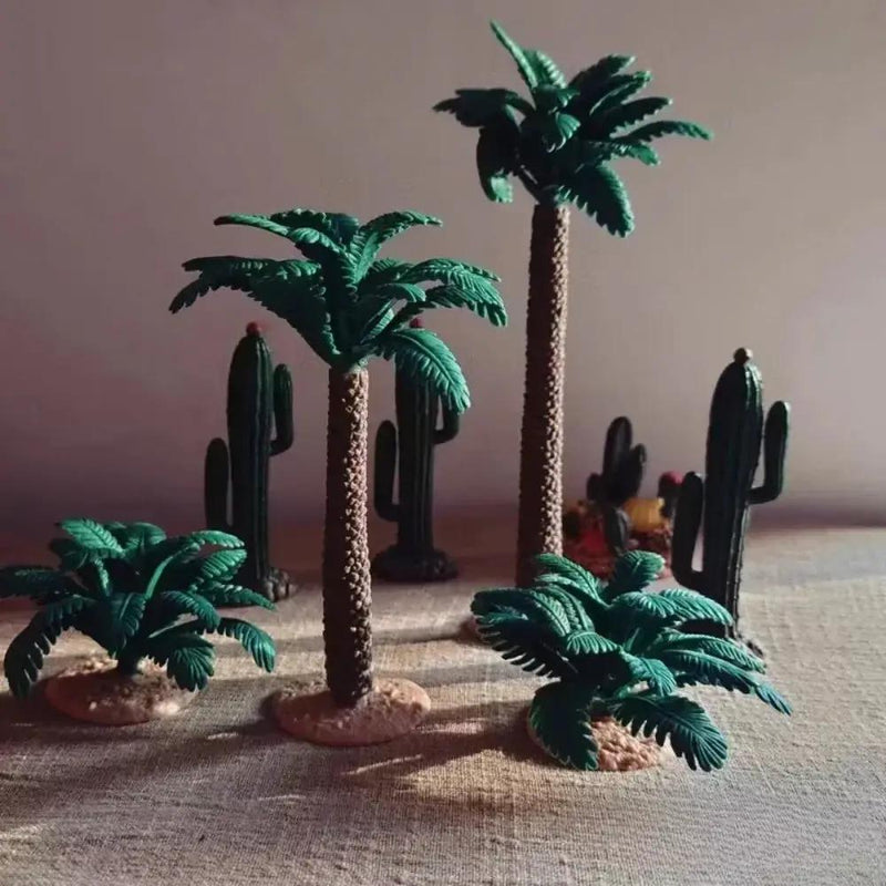 Palm Tree - Mini Plastic 3pcs by House Of Avana