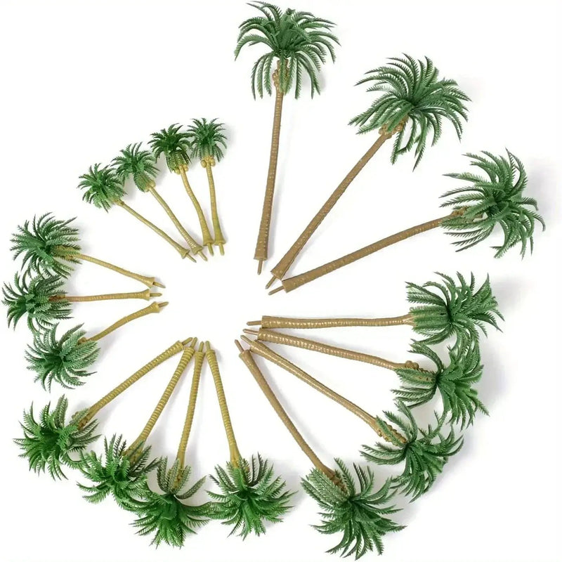 Palm Tree - Realistic Green Plastic by House Of Avana