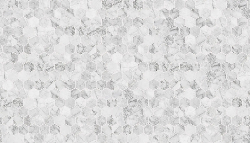 Charme Evo Renoir Plus Mosaic D Marble Look Porcelain Mosaics 12x10 by landmarkceramics