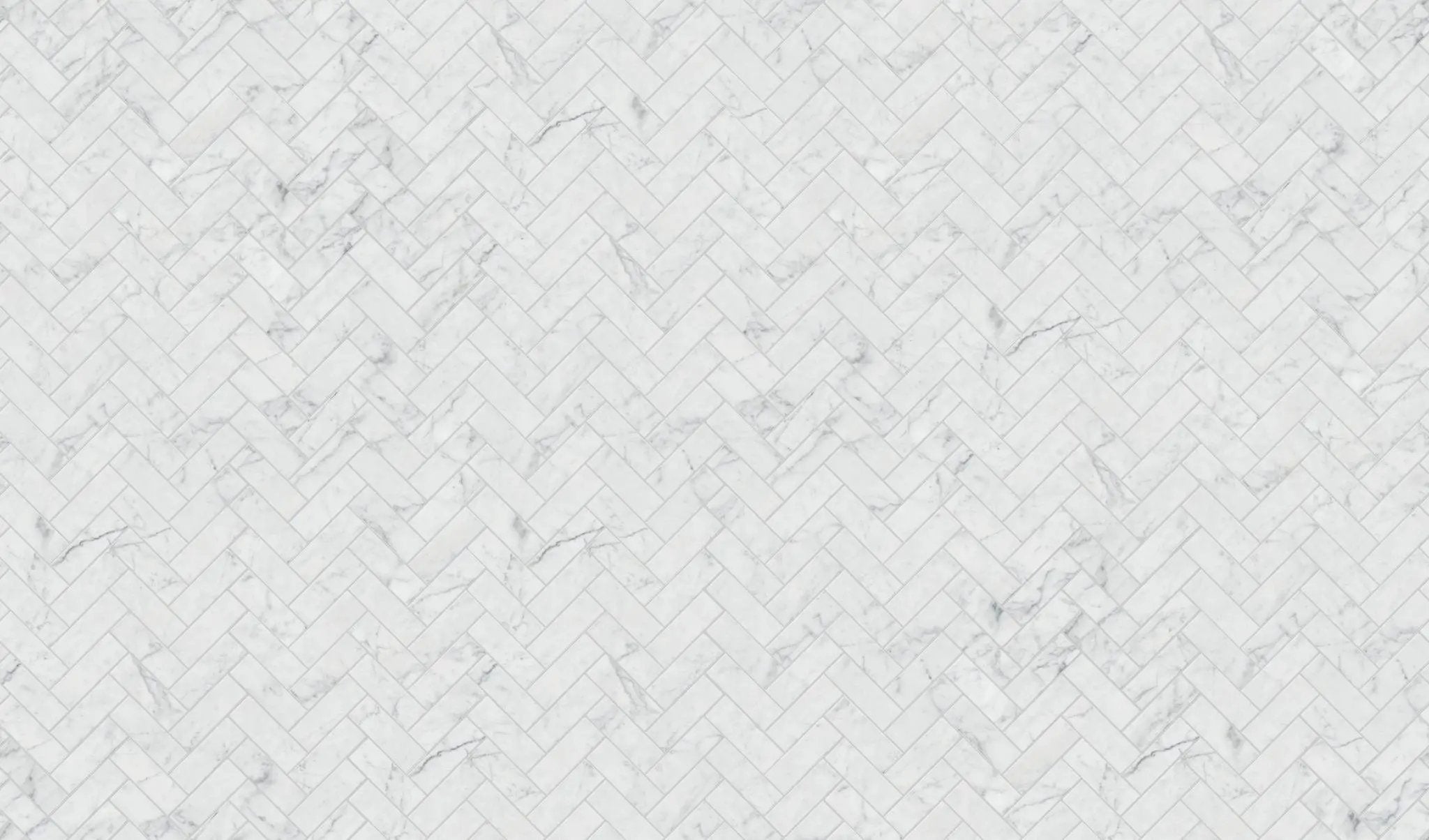Charme Evo Michelangelo Extra White Herringbone Marble Look Porcelain Mosaics 12x12 by landmarkceramics