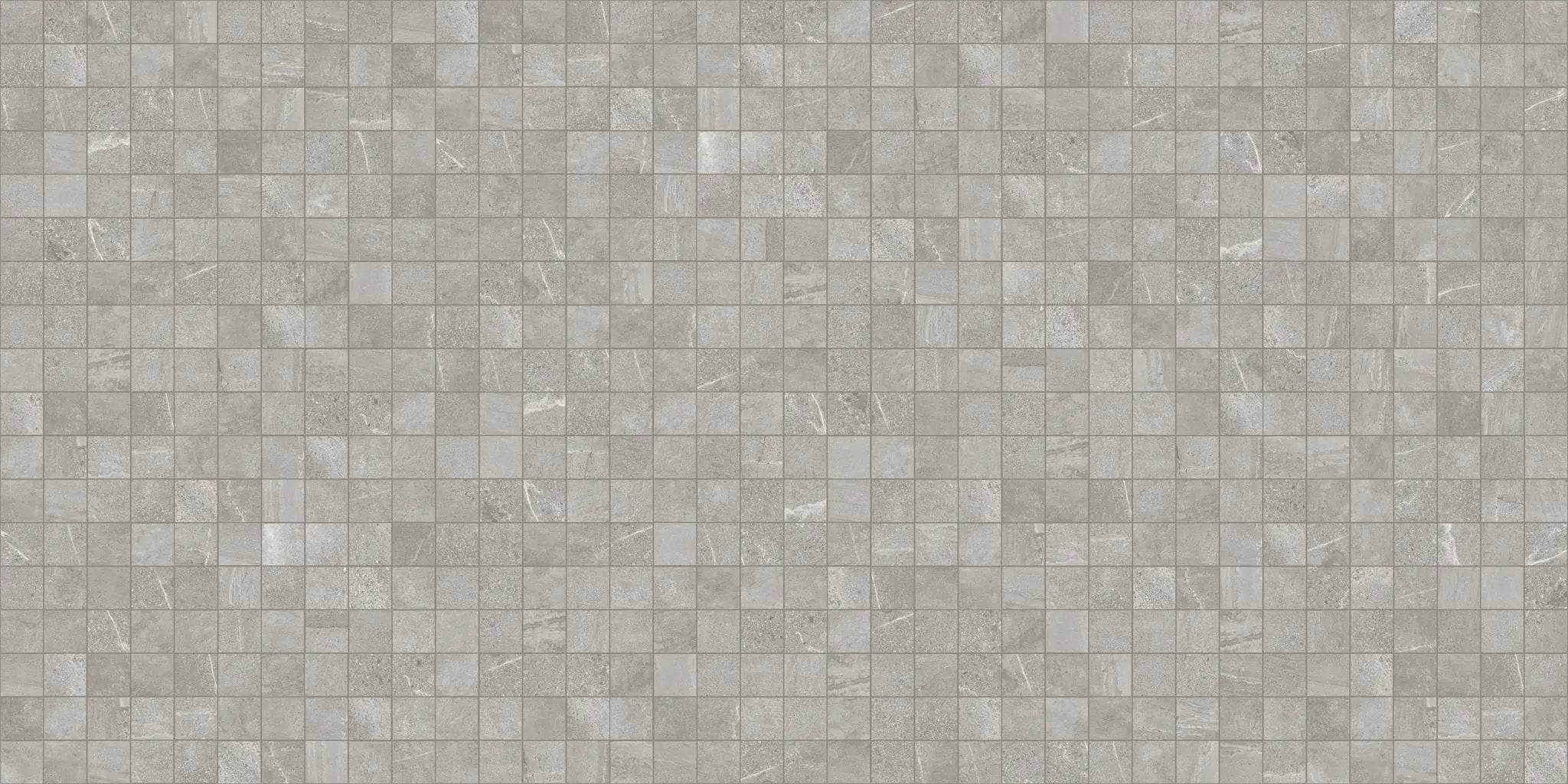 Journey Modern Grey Mosaic A Stone Look Porcelain Mosaics 12x12 by landmarkceramics