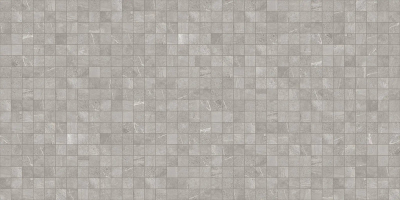 Journey Modern Grey Mosaic A Stone Look Porcelain Mosaics 12x12 by landmarkceramics