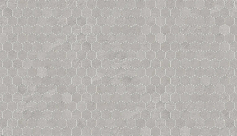 Journey Modern Grey Mosaic D Stone Look Porcelain Mosaics 12x10 by landmarkceramics