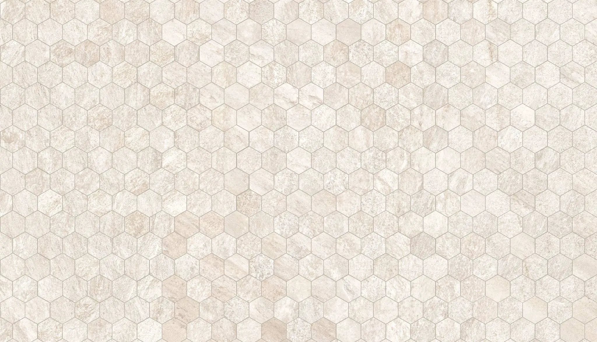 Explore African Beige Mosaic D Quartz Look Porcelain Mosaics 12x10 by landmarkceramics
