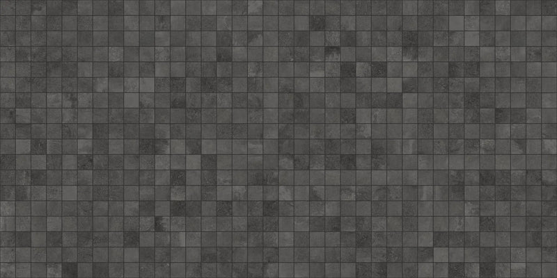 Attitude Dark Grey Mosaic A Concrete Look Porcelain Mosaics 12x12 by landmarkceramics
