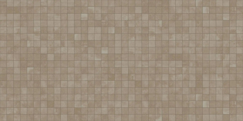 Attitude Warm Sand Mosaic A Concrete Look Porcelain Mosaics 12x12 by landmarkceramics