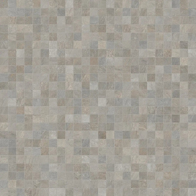 Bluestone Full Color Mosaic A Look Porcelain Mosaics 12x12 by landmarkceramics
