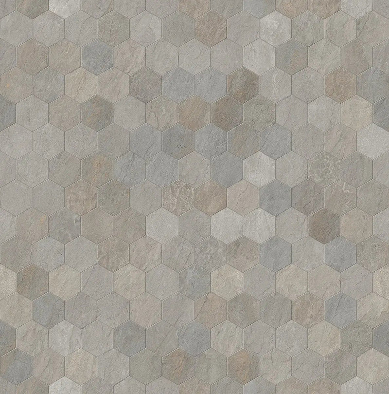 Bluestone Full Color Mosaic D Look Porcelain Mosaics 12x10 by landmarkceramics