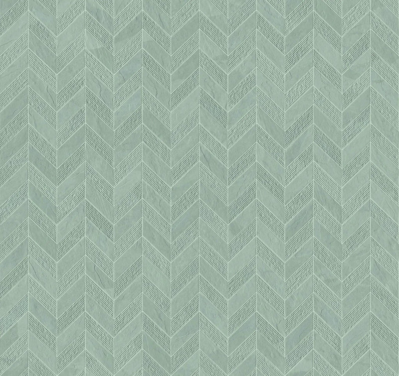 Essence Montauk Grey Mosaic Chevron 3d Slate Look Porcelain Tiles 7.44x10 by landmarkceramics