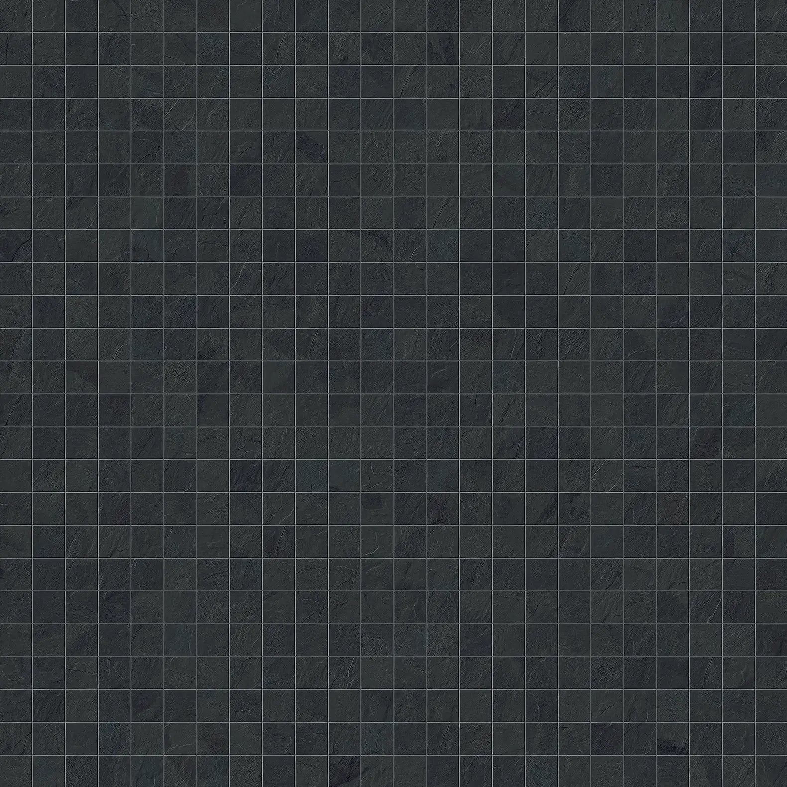 Essence Montauk Black Mosaic A Slate Look Porcelain Mosaics 12x12 by landmarkceramics