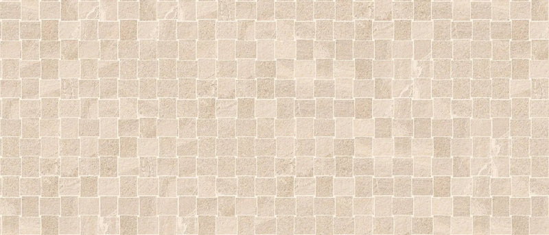 Milestone East Beige Mosaic B Stone Look Porcelain Mosaics 12x12 by landmarkceramics