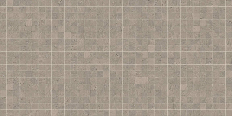 Trek Sand Mosaic A Slate Look Porcelain Mosaics 12x12 by landmarkceramics