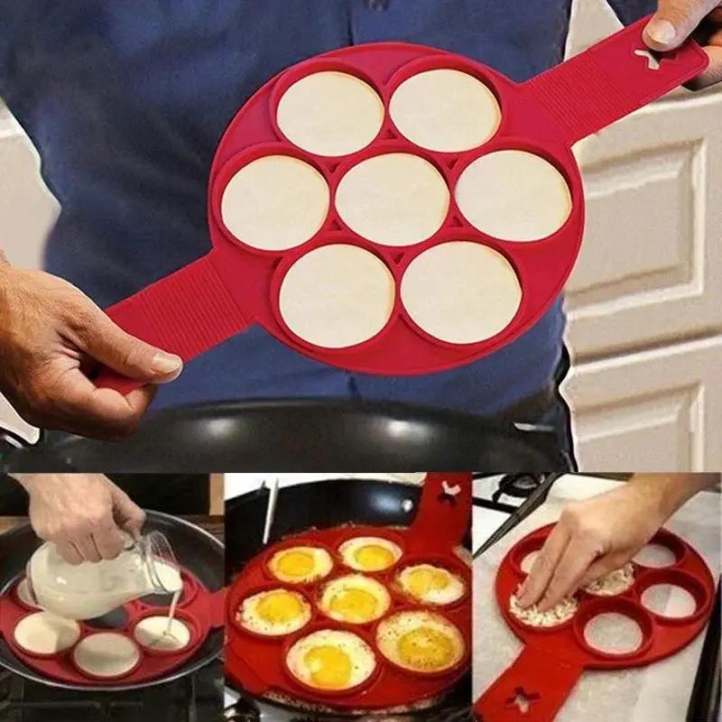 Pancake Mold - Non-Stick Silicone Round by House Of Avana