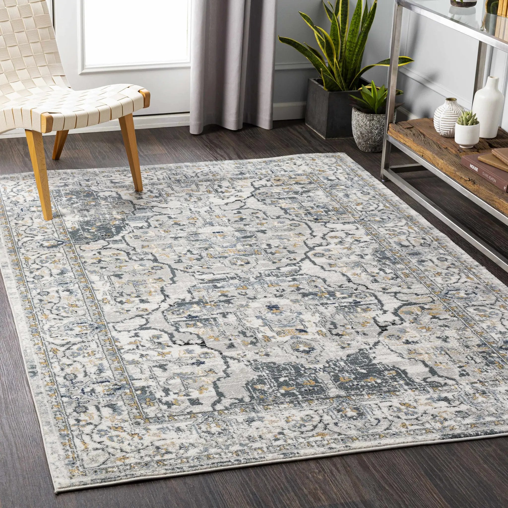 Parcoal Area Rug - Clearance by Boutique Rugs
