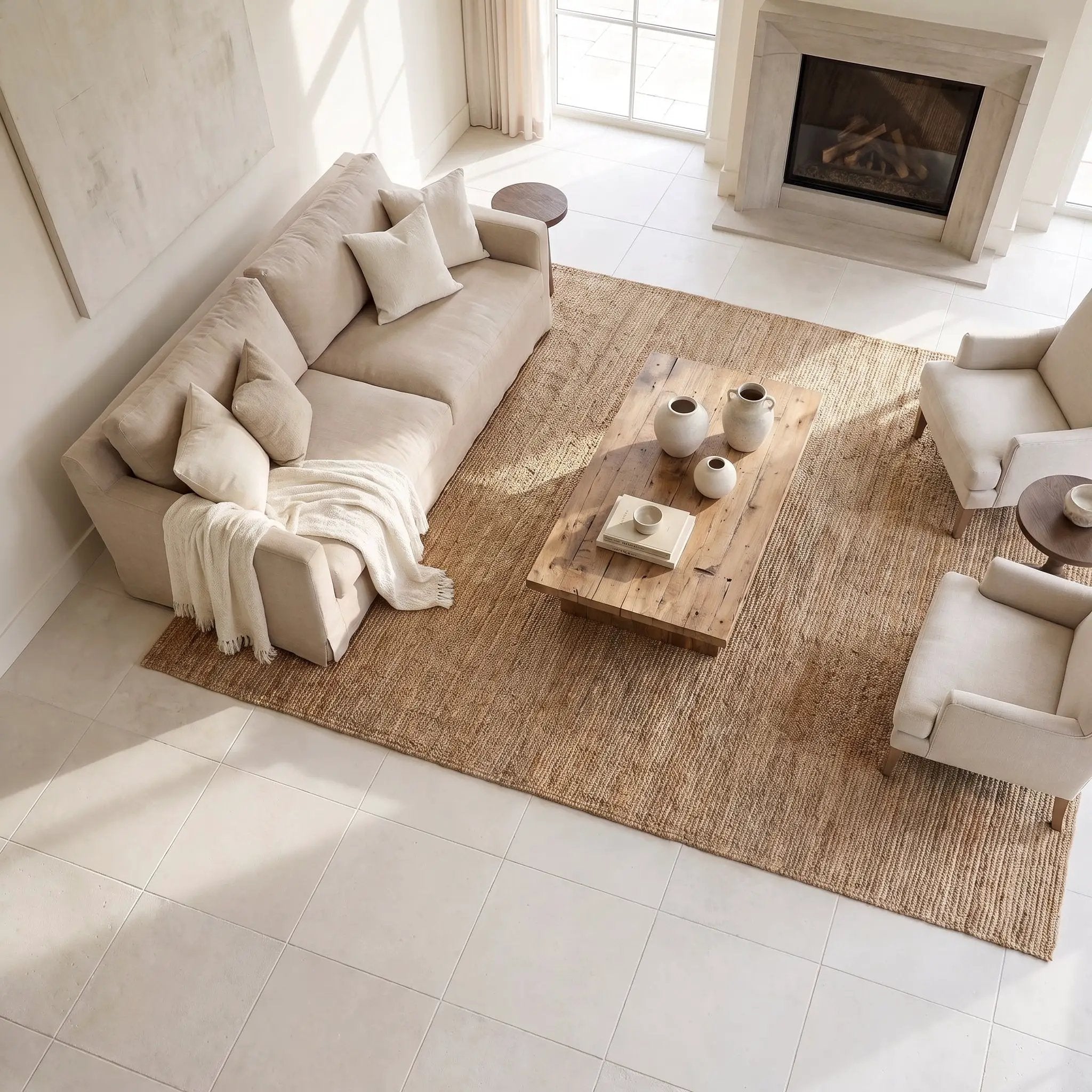Paris Honed Limestone Tiles 24x24 by Stonetiledepot