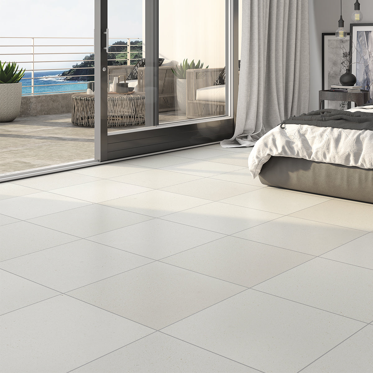 Paris Honed Limestone Tiles 18x18 Limestone Honed 18x18 Tiles — 2