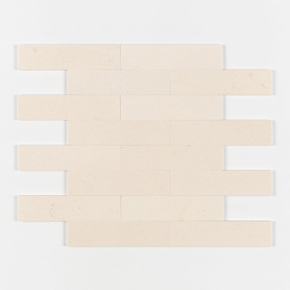 Paris Honed Subway Limestone Tiles 3x12 Limestone Honed 3x12 Tiles — 1