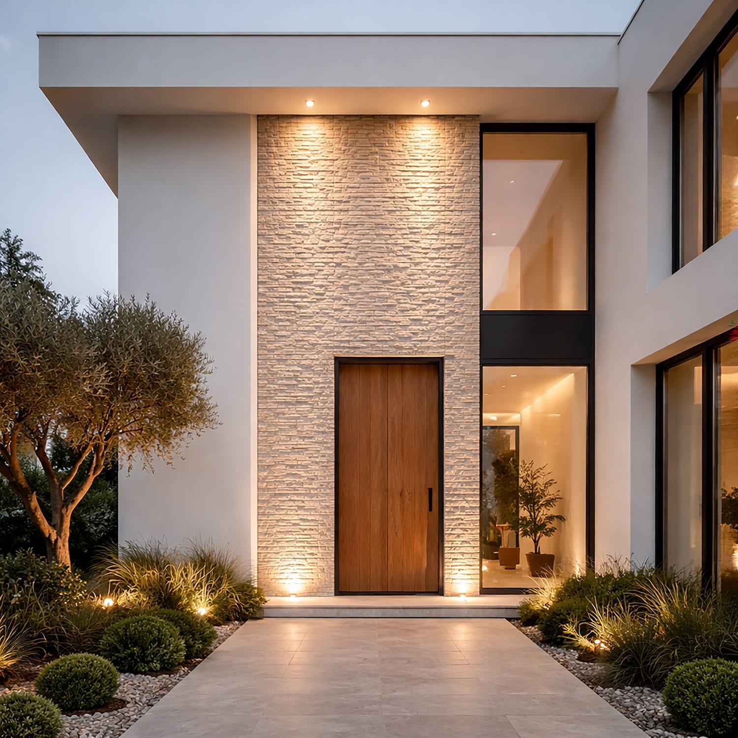 Paris Rock Face 1x2 Limestone Mosaics 12 5/8x12 5/8 Limestone Rock Face 12x12 Mosaics — 2