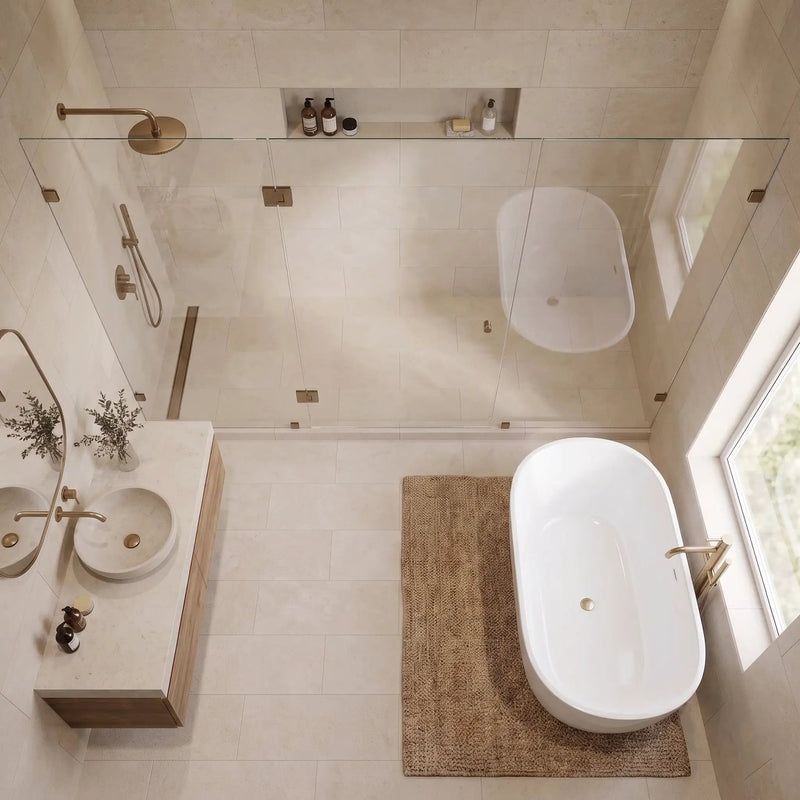 Paris Tile Honed Limestone Tiles 12x24 by Stonetiledepot
