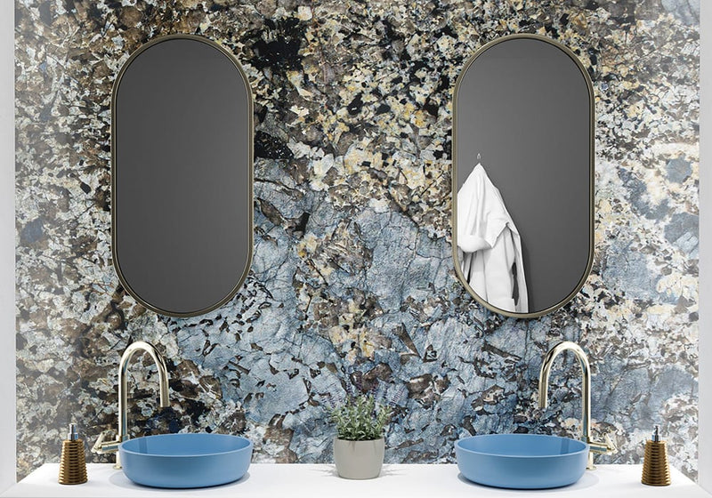 Patagonia Blue Leather Granite Slab Random room scene 2