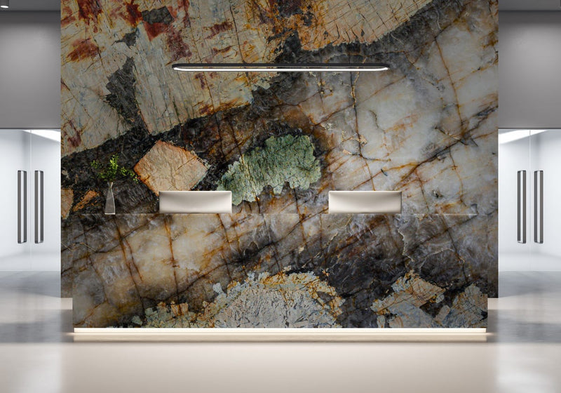 Patagonia Polished Granite Slab Random room scene