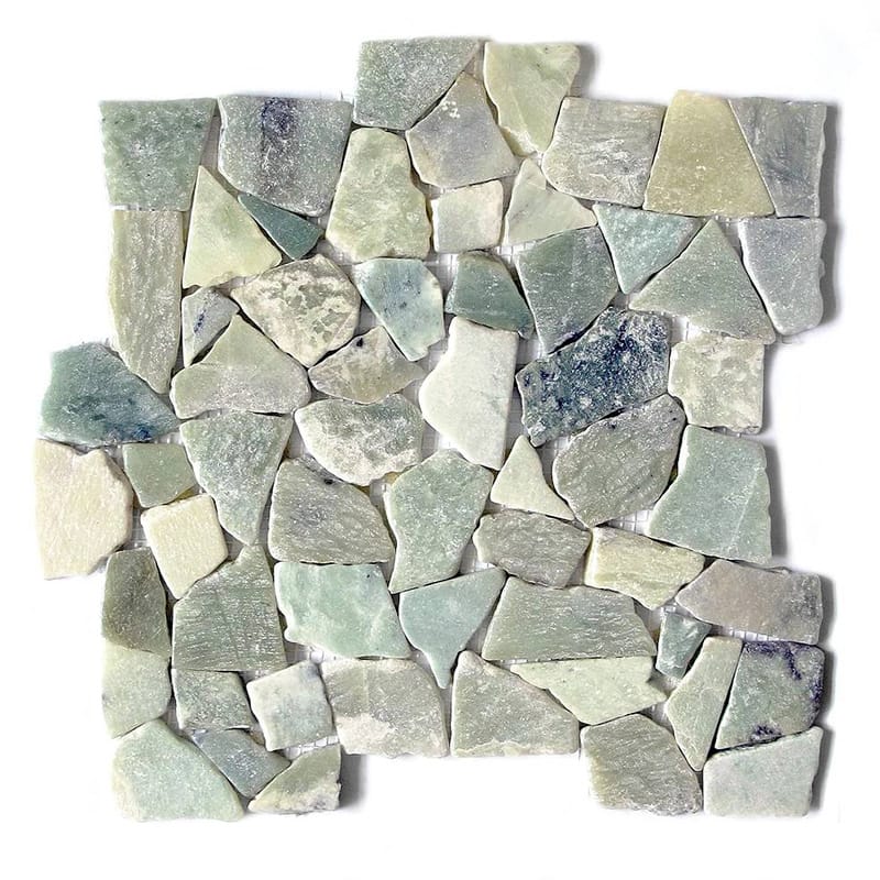 Patchwork Natural Pebble Mosaics 12x12 Pebble Natural 12x12 Mosaics