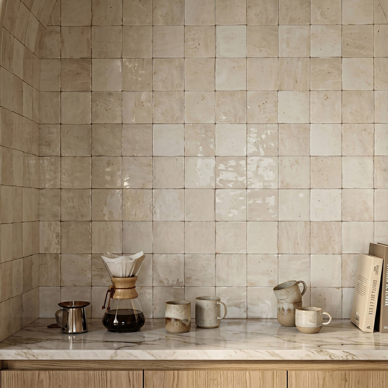 Patience Glossy Ceramic Tiles 5x5 Ceramic Glossy 6x6 Tiles — 3