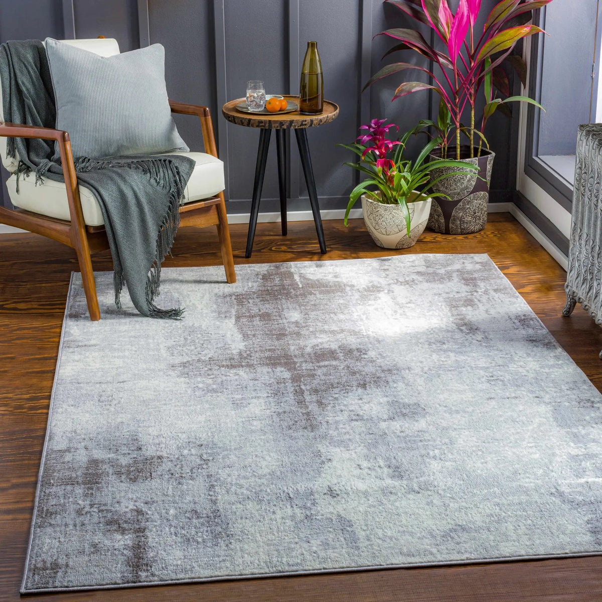 Paulba Area Rug - Clearance, installed in a room