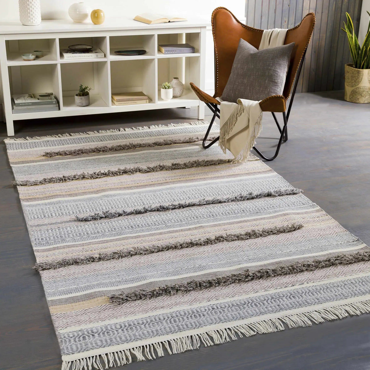 Payallar Flatweave Performance Rug - Clearance, installed in a room