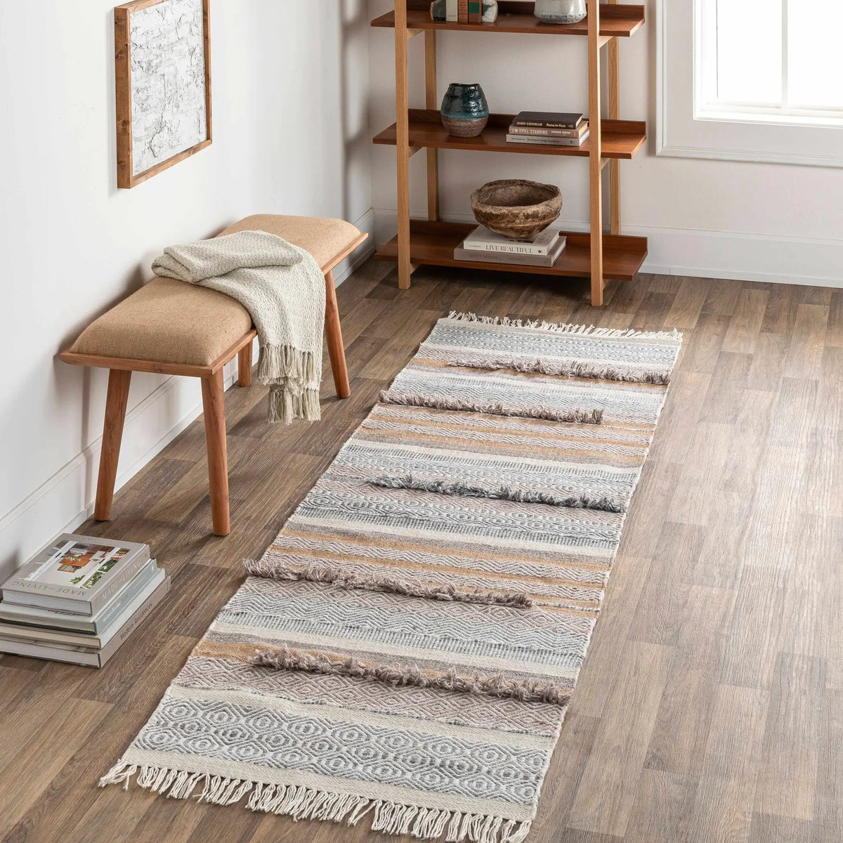Payallar Flatweave Performance Rug - Clearance, installed in a room 2