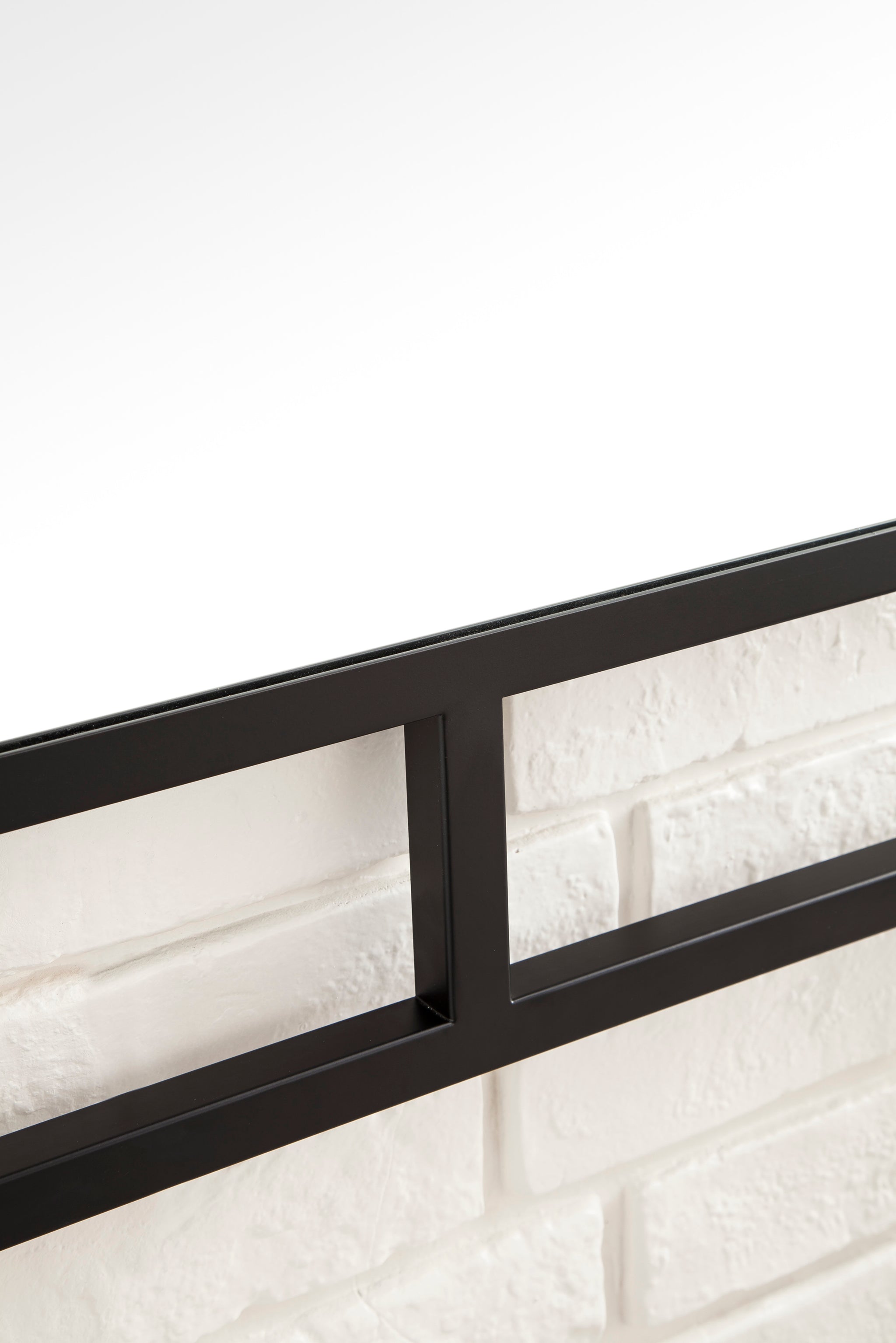 James Martin Boston 30" Mirror, Matte Black, view 4