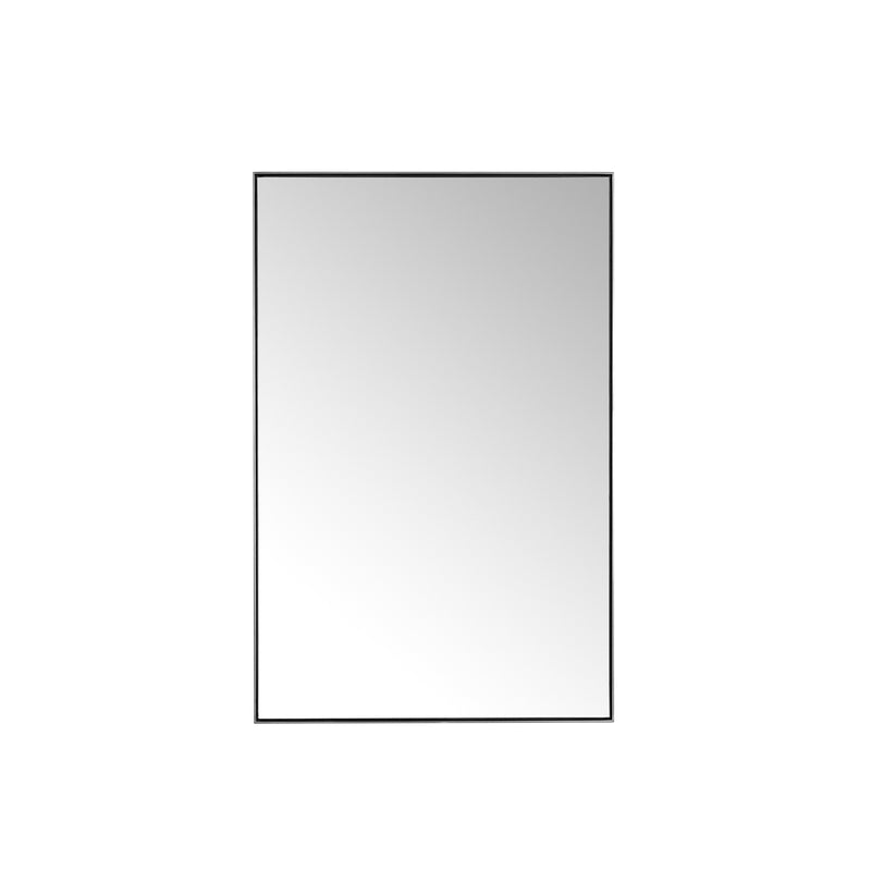 James Martin Rohe 26" Mirror, Satin Nickel