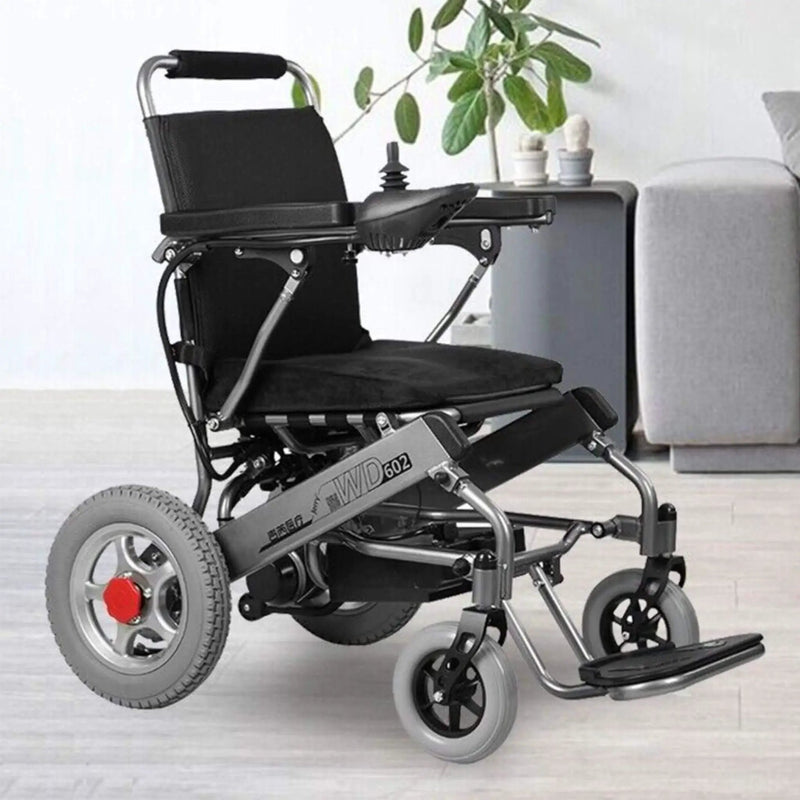 PCMOS WD602 17.5-Inch Heavy-Duty Electric Motorized Lightweight Wheelchair, 250LBS (SAK56491) by SAKSBY WHOLESALE