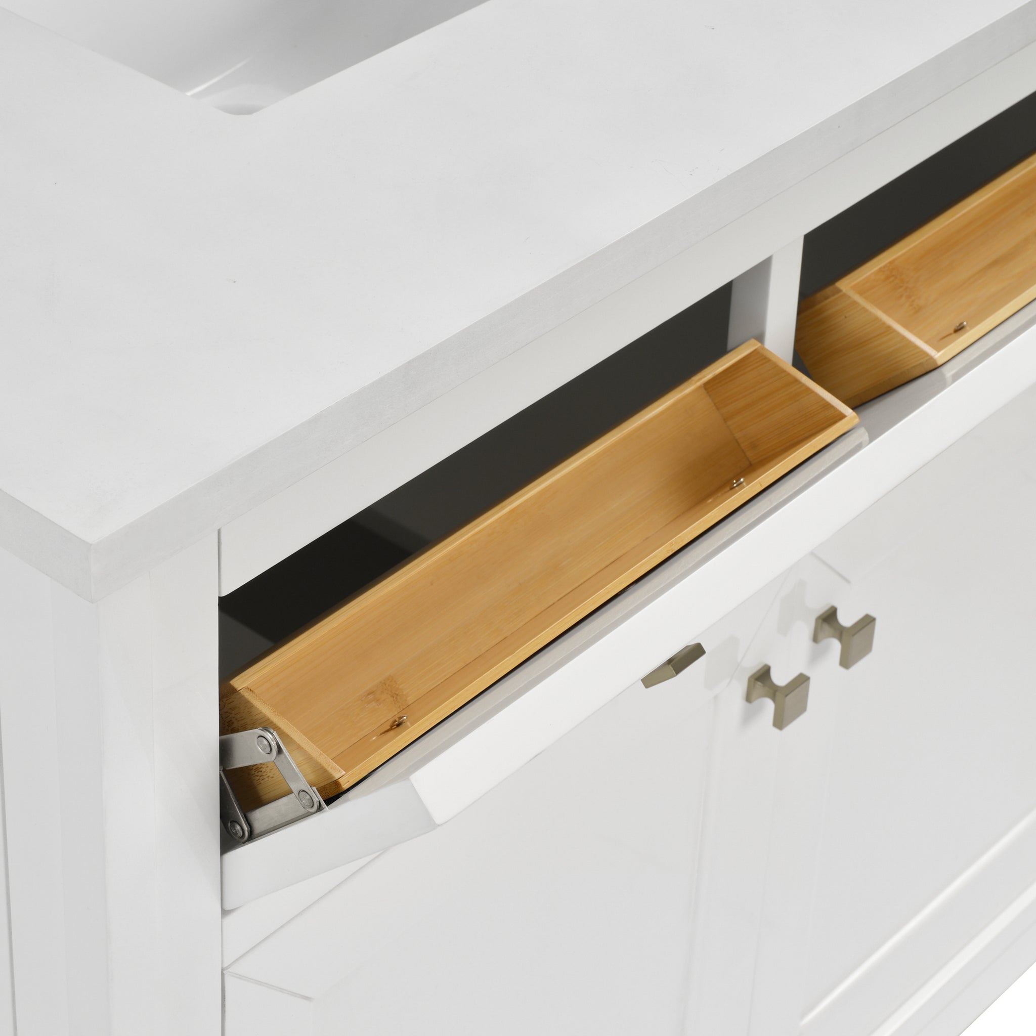 James Martin Chicago 30" Single Bathroom Vanity, Glossy White, view 29