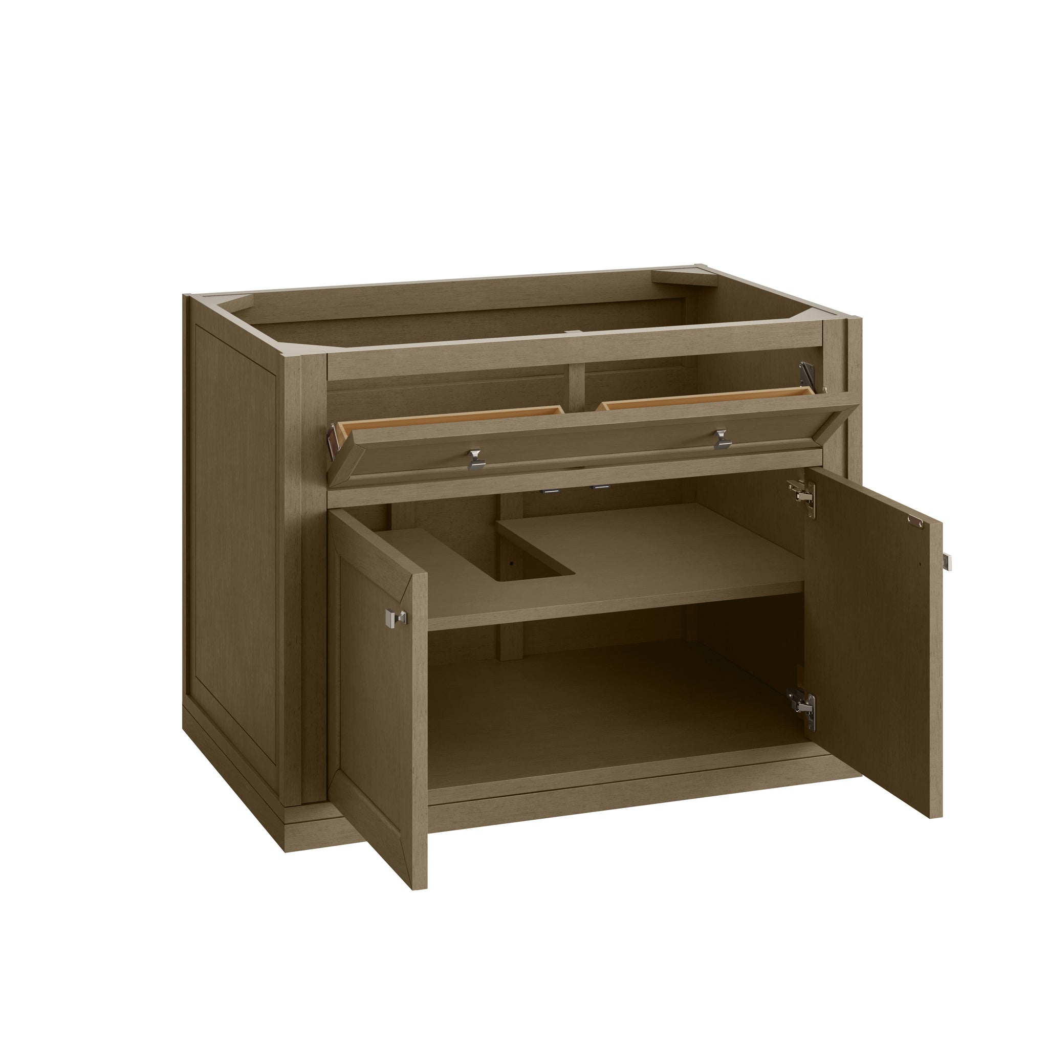 James Martin Chicago 36" Single Bathroom Vanity, Walnut Whisper, view 16