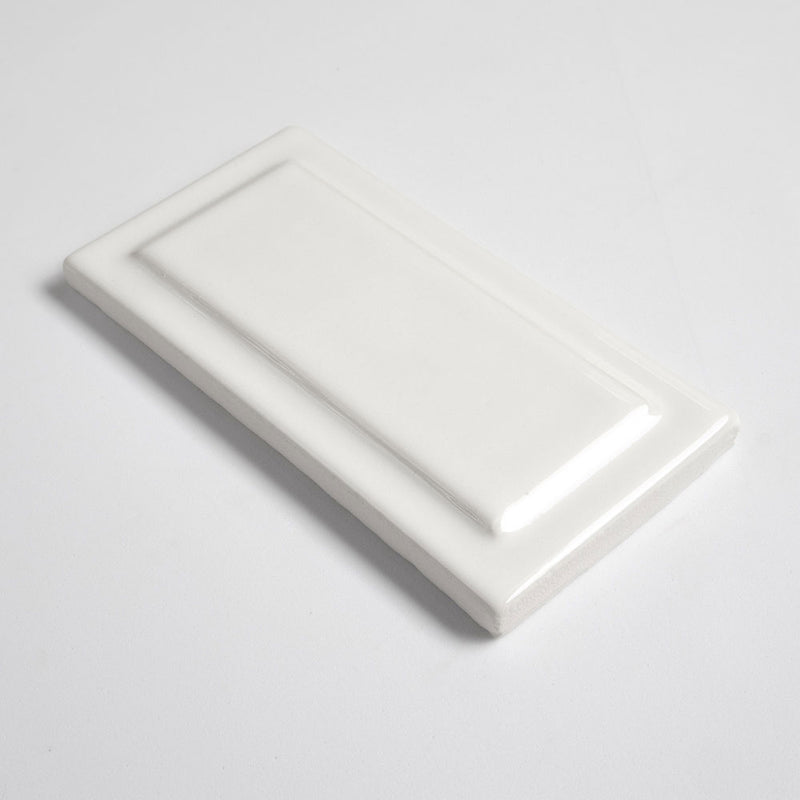Pearl Glossy Ennis Ceramic Accent Tiles 3x6 Ceramic Glossy 6x6 Accent Tiles — 2