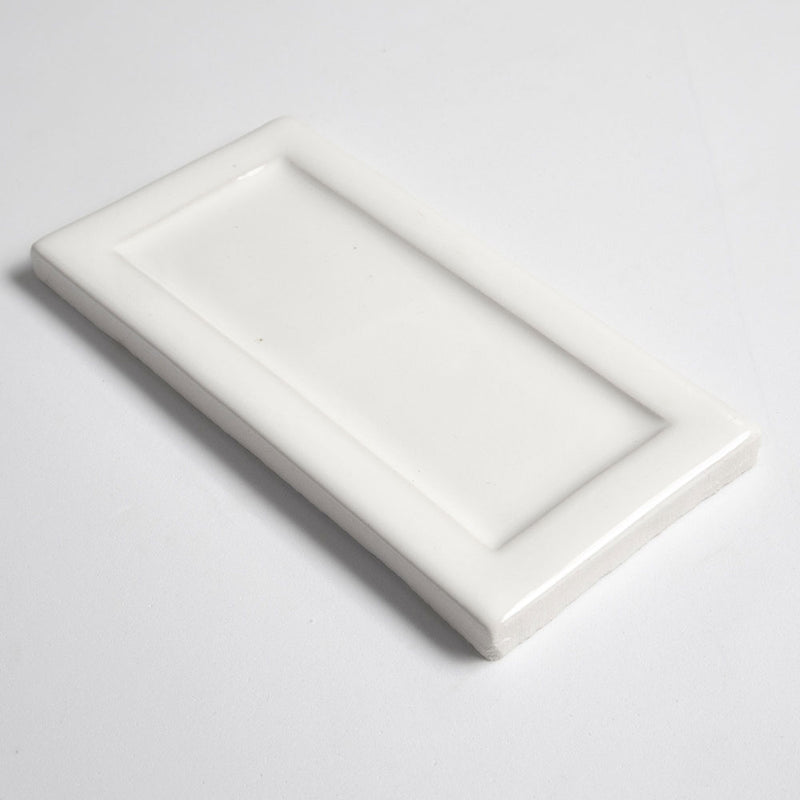 Pearl Glossy Eren Ceramic Accent Tiles 3x6 Ceramic Glossy 6x6 Accent Tiles — 2