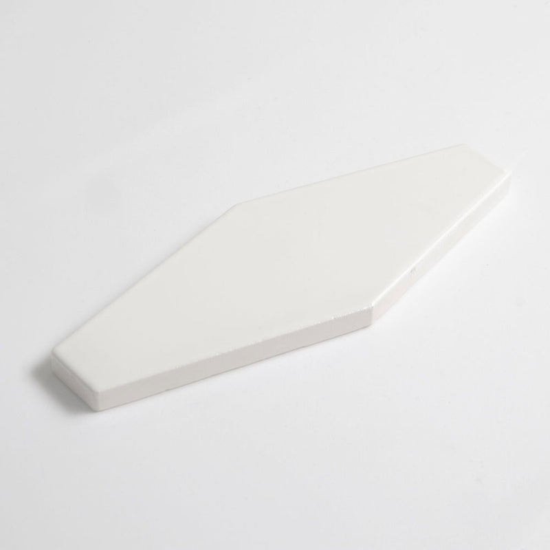 Pearl Glossy Longest Hexagon Ceramic Tiles 3x8 Ceramic Glossy 8x8 Tiles — 1