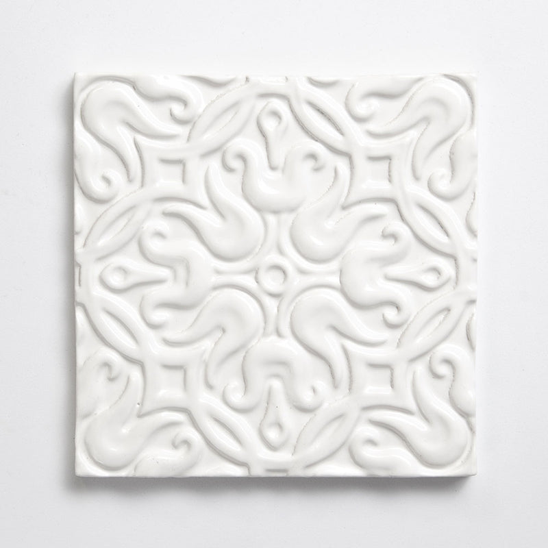 Pearl Glossy Mondial Ceramic Accent Tiles 6x6 Ceramic Glossy 6x6 Accent Tiles
