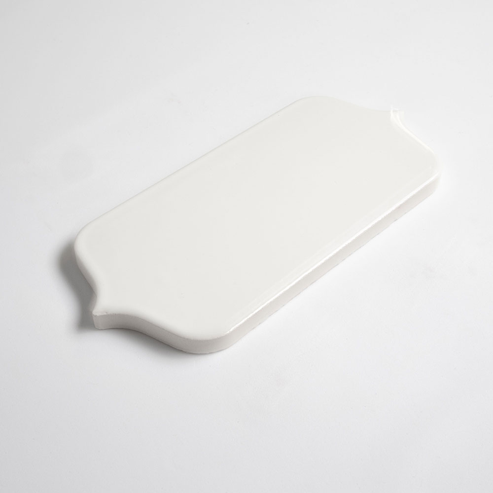 Pearl Glossy Tear Field Ceramic Tiles 3 5/8x8 Ceramic Glossy 8x8 Tiles — 1