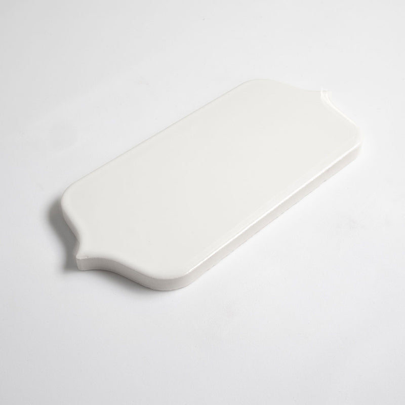 Pearl Glossy Tear Field Ceramic Tiles 3 5/8x8 Ceramic Glossy 8x8 Tiles — 1