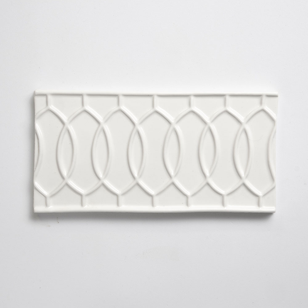 Pearl Glossy Vienna Ceramic Accent Tiles 4x8 Ceramic Glossy 4x8 Accent Tiles