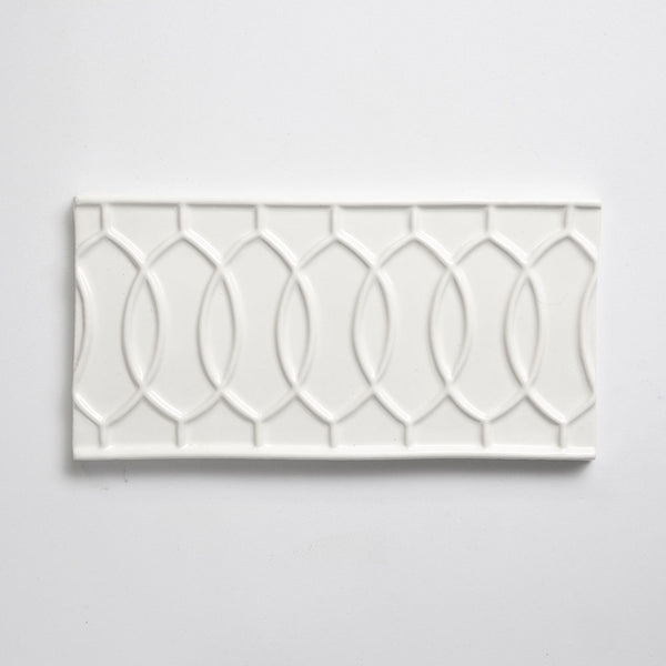 Pearl Glossy Vienna Ceramic Accent Tiles 4x8