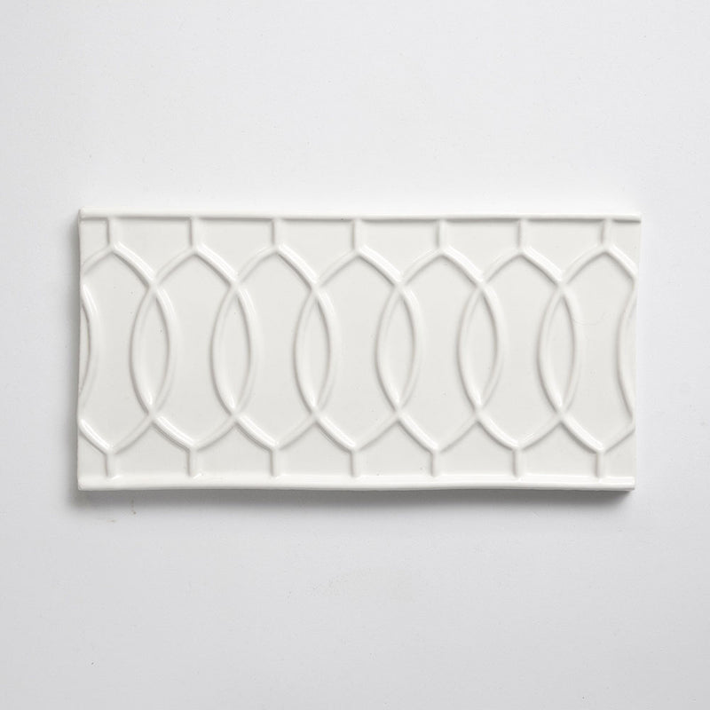 Pearl Glossy Vienna Ceramic Accent Tiles 4x8 Ceramic Glossy 4x8 Accent Tiles