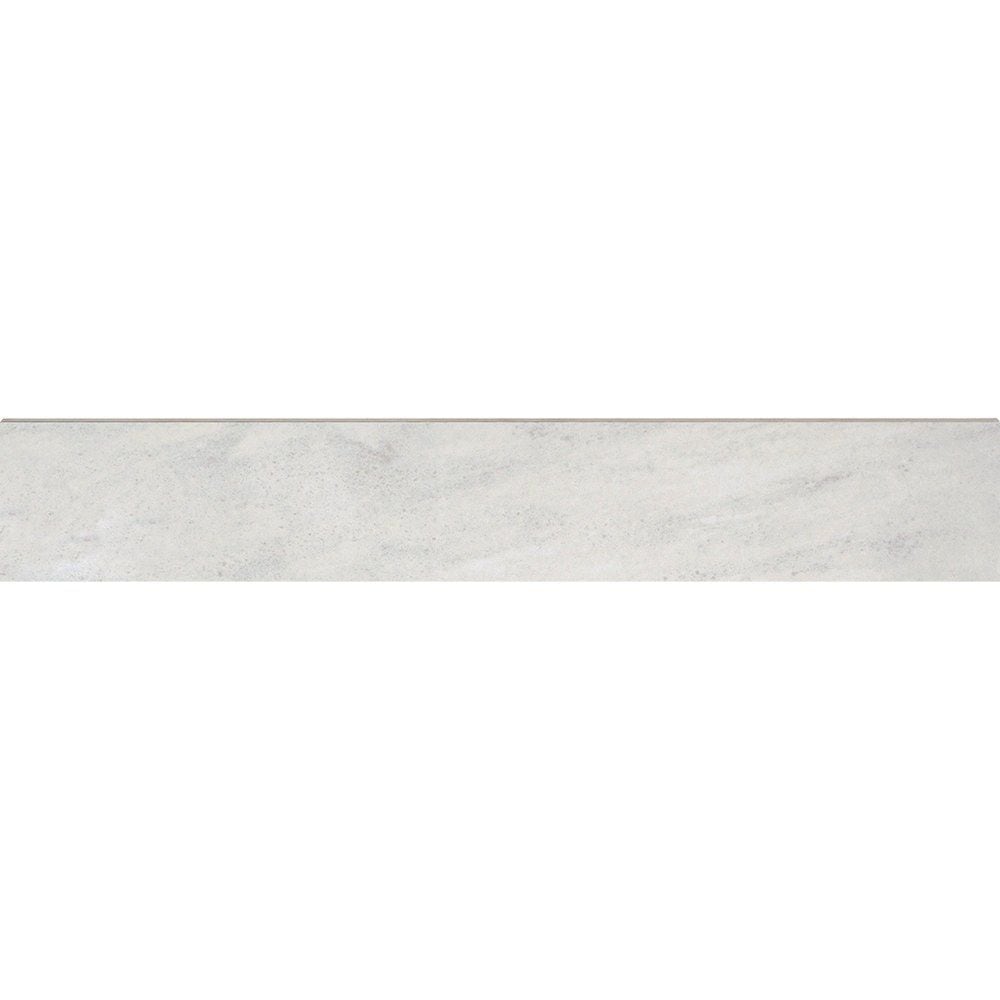 Pearl Polished Bullnose Marble Look Porcelain Base 4x24 Porcelain Polished 4x24 Base