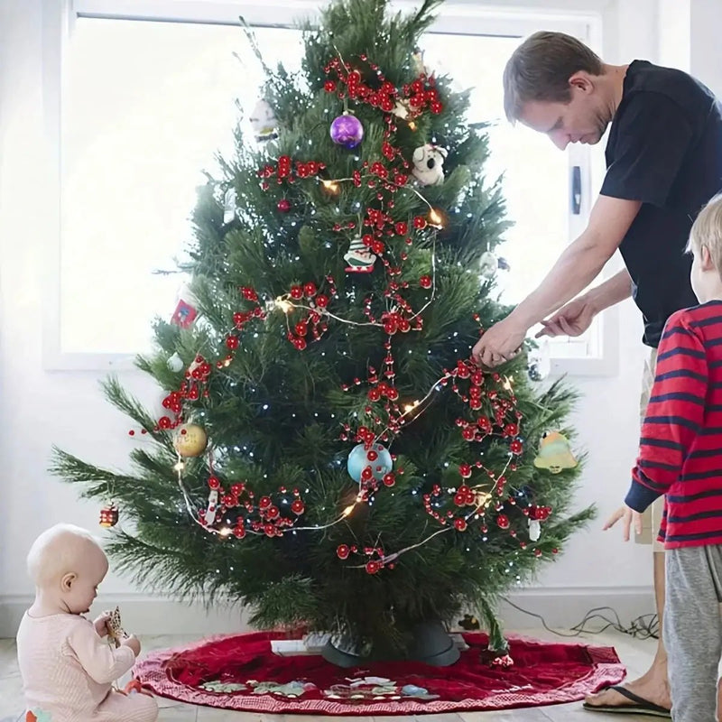 Pearl String Lights, LED, Festive Christmas Decorations by House Of Avana