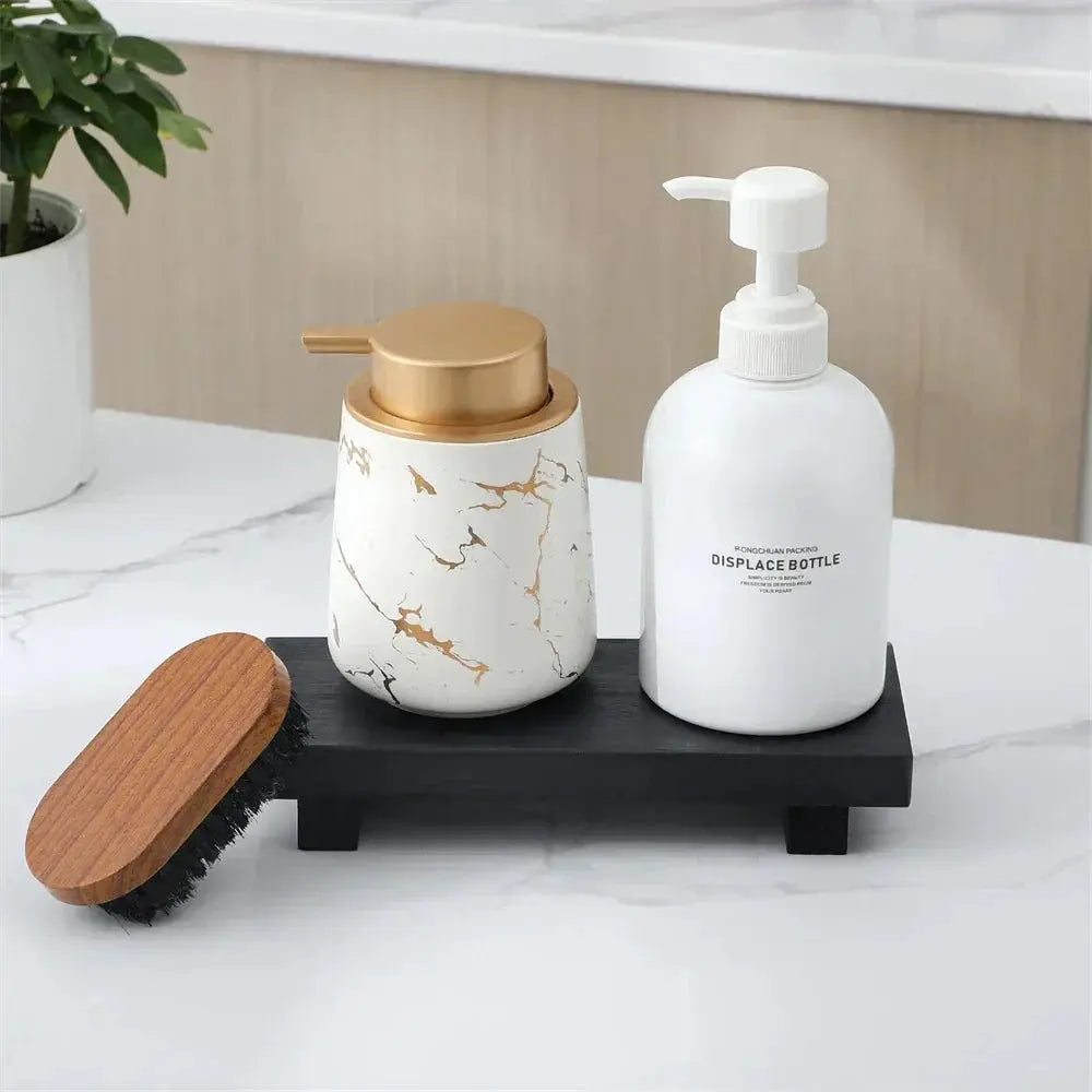 Pedestal Stand - Wooden Small 8.6inch by House Of Avana