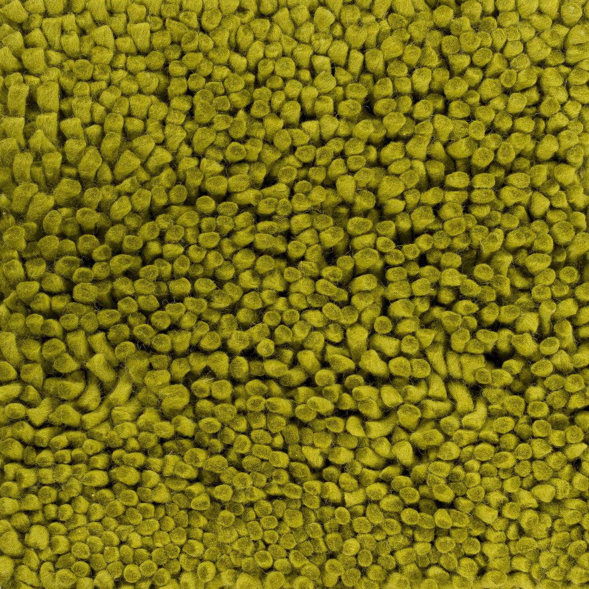 Frederika Solid Olive Green Wool Shag Rug - Clearance, photo 7 of 11
